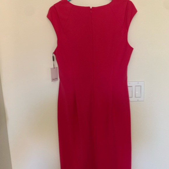 Calvin Klein ruched side dress - Picture 2 of 4